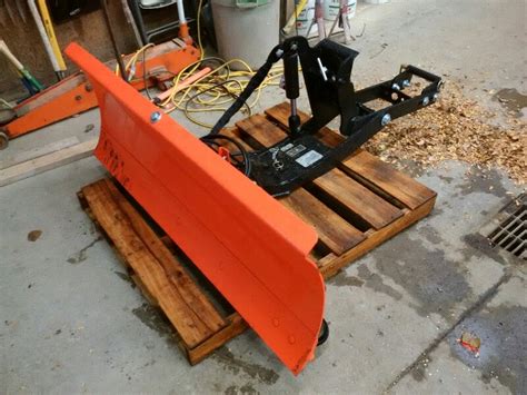 Kubota B2650 Sidewalk Tractor Plow | The largest community for snow ...