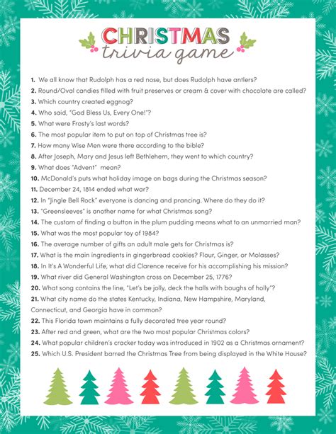 Christmas Trivia With Answers Printable 2023 New Top Popular Review of ...