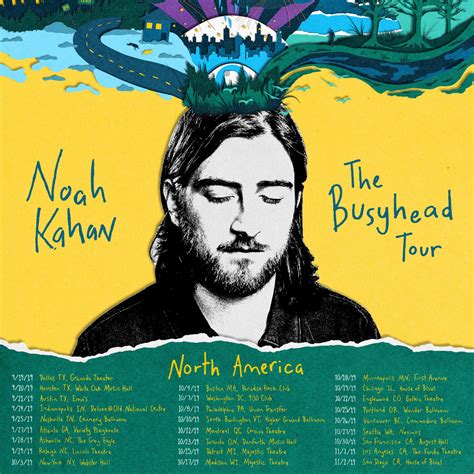 ‘Busyhead' Album & Tour Announce - Noah Kahan