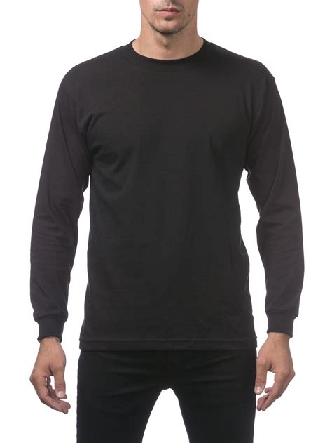 Pro Club - Pro Club Men's Comfort Cotton Long Sleeve T-Shirt - Walmart.com - Walmart.com