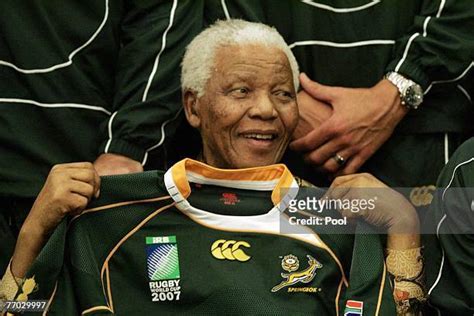 Nelson Mandela Springboks Photos and Premium High Res Pictures - Getty Images