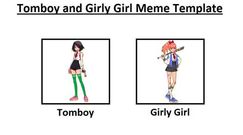 Tomboy and Girly Girl Meme (River City Girls) by SupremeVincent2022 on ...