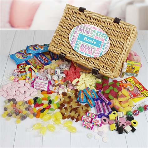 Personalised Sweet Gift Hampers | The Retro Sweet Shop