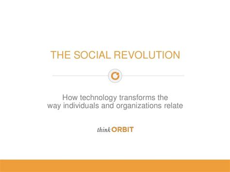 The Social Revolution