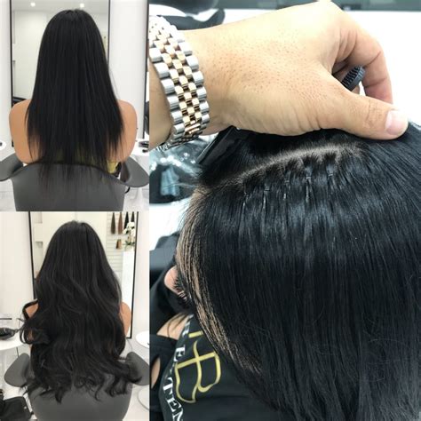 Minikin Bead Hair Extension Before and After Images - Australia’s ...