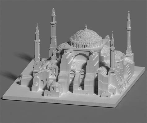 Hagia sophia 3D model - TurboSquid 1160809