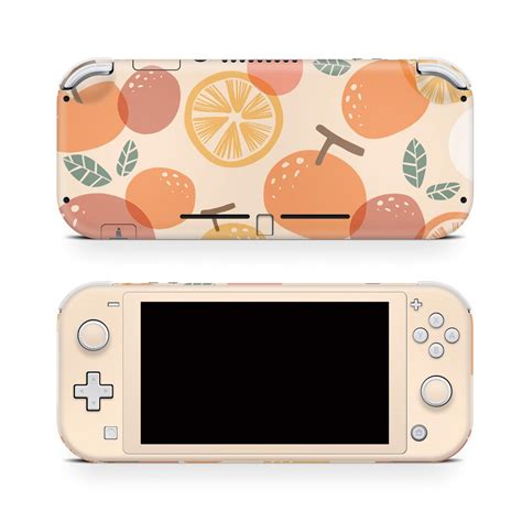 The Nintendo Switch Lite Vinyl Skin Cute Orange Fruit switch - Etsy