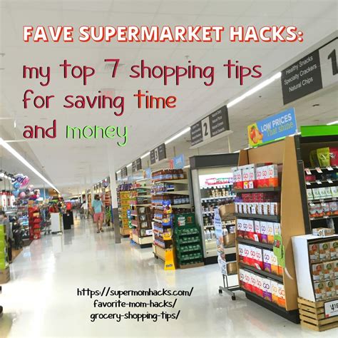 7 Grocery Shopping Tips to Save Time (And Money!) - Super Mom Hacks