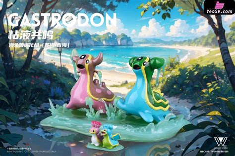 Pokemon Western Sea & Eastern sea Gastrodon Evolution Statue - Wonder– YesGK