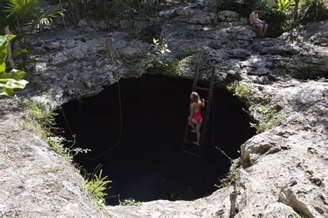 Cenote Calavera, Tulum: Swimming In The Temple of Doom