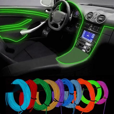 LED Strip LED Flexible Wire 3M Neon Light Dance Party Decor Car LED ...