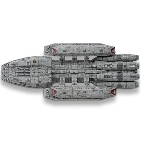 Battlestar Galactica Pegasus Ship - GeekAlerts