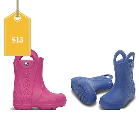 Crocs Kid's Handle It Rain Boots Only $14.99 (Regular $34.99)