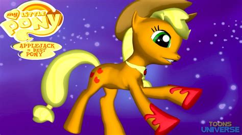 Applejack My Little Pony 3D Creator Fun Game - YouTube