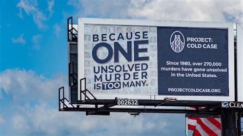 Foundation Partner Project: Cold Case Expands Billboard Campaign to ...