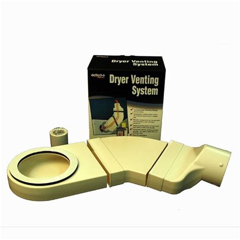 Deflecto 100mm Dryer Vent System Rectangle To Round Kit | Bunnings ...