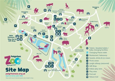 Our Zoo Maps • Paignton Zoo