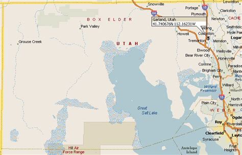 Garland, Utah Map 2