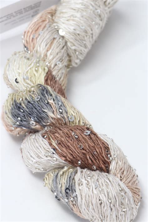 Artyarns Beaded Silk Mohair Yarn in 1030 Klimt (Gold) at Fabulous Yarn