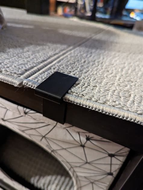 Ikea Kallax Carpet Attachment Brackets by Haggerty3D | Download free STL model | Printables.com