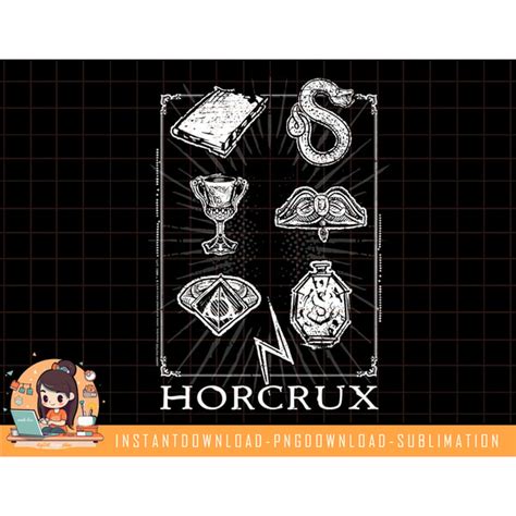 Harry Potter Horcrux Symbols png, sublimate, digital downloa - Inspire ...