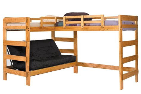 Twin Over Full L-Shaped Bunk Bed L Shaped Bunk Beds, Low Loft Beds, Cool Bunk Beds, Bunk Beds ...