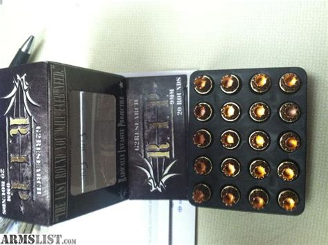 ARMSLIST - For Sale: 9mm RIP ammo