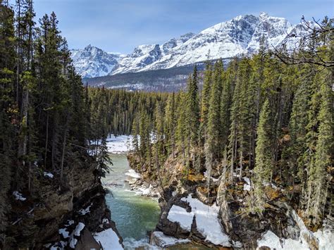 Sunwapta Falls - Icefields Parkway Hikes - A walk and a lark