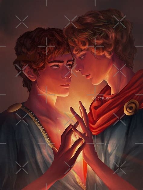 "Achilles and Patroclus" Art Print for Sale by iDorable | Redbubble