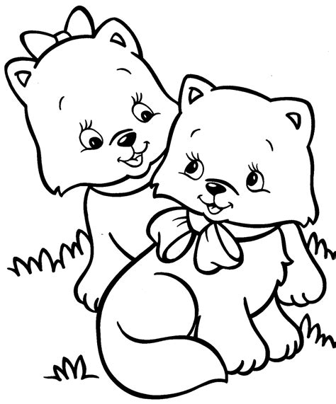 Kitten Coloring Pages - Best Coloring Pages For Kids