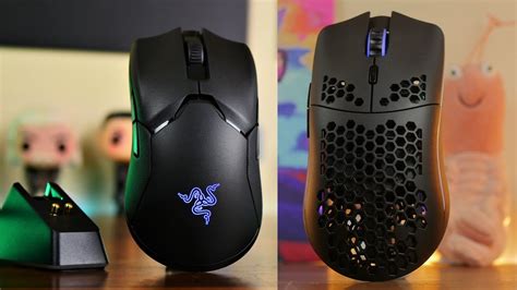 Glorious Model O Vs Razer Viper Ultimate - lightweight vs ambidextrous - YouTube