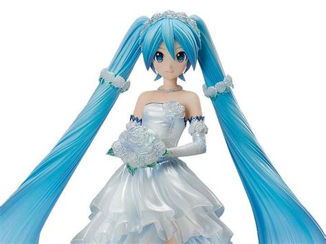 Vocaloid Hatsune Miku (Wedding Dress Ver.) 1/7 Scale Figure– USA Gundam ...