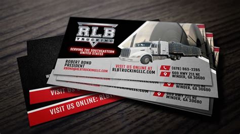 Truck Your Business Up: Creative Trucking Business Card Ideas - ⚡️ZAPPED