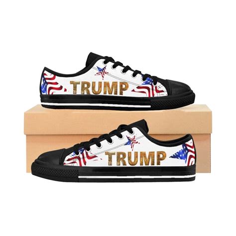 Trump Sneakers Womens MAGA Tennis Shoes Trump 2020 Shoes - Etsy