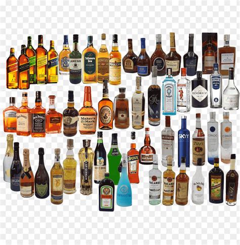 liquor bottles - liquors botlles PNG image with transparent background | TOPpng