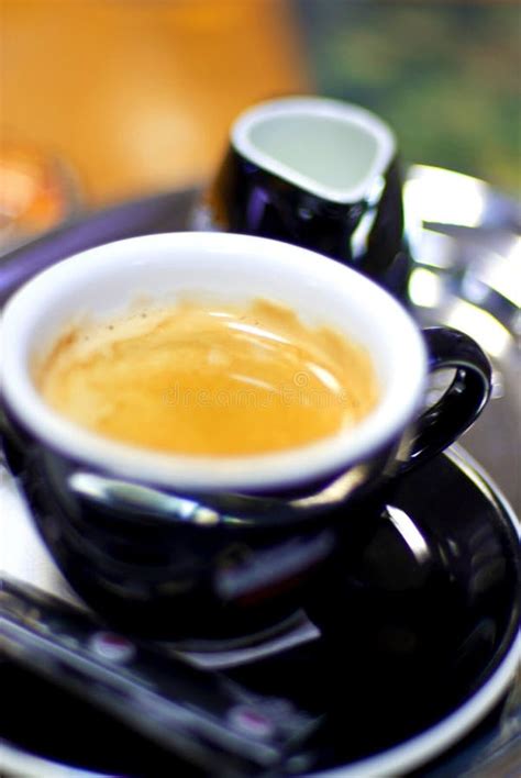 Coffee with milk stock image. Image of serving, liquid - 3780395