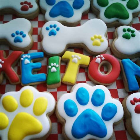 Paw Patrol Themed Cookies - Sugartime Confections