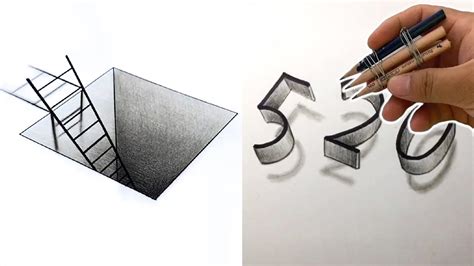 Cool 3D Drawing Ideas For Beginners