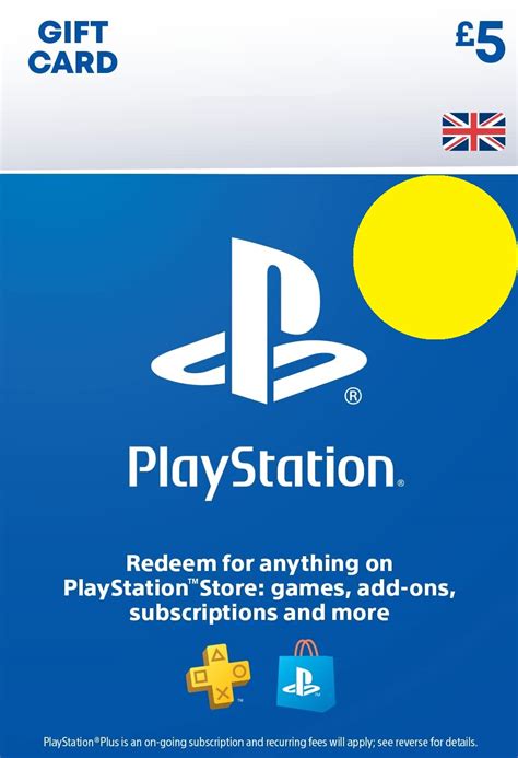 Buy PSN £5 (GBP) Gift Card for PS5/PS4 UK - Digital Code cheap, choose ...