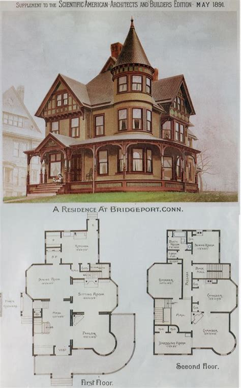 House plans | Victorian house plans, Vintage house plans, Sims house plans