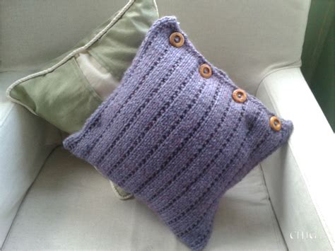 Creative Heights: Knitted Cushions