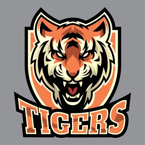 vector illustration of tiger head mascot 13785378 Vector Art at Vecteezy