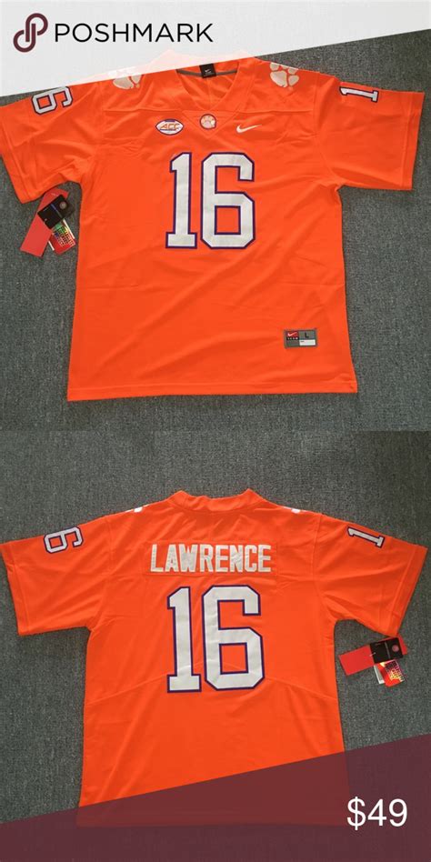 Trevor Lawrence 16 Clemson Tigers Jersey -Attention please, all items will need 5-10days ...