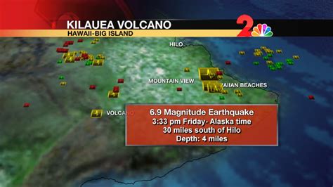 The Latest: Magnitude-6.9 quake jolts Hawaii's Big Island