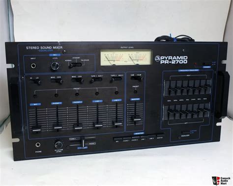 Pyramid PR-2700 Stereo Sound Mixer and Equalizer $125.00 For Sale ...