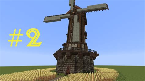 Minecraft Tutorial - Windmühle bauen - build a Windmill #2 - YouTube