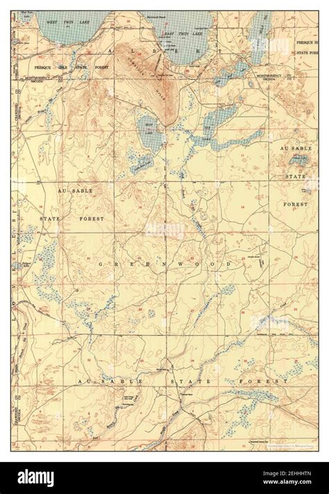 Comstock Hills, Michigan, map 1951, 1:24000, United States of America by Timeless Maps, data U.S ...