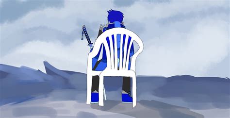 Blue with Vergil Chair by Blue-Aquino on DeviantArt