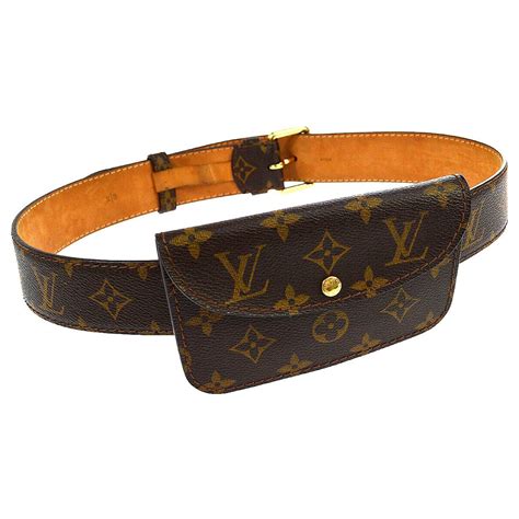 Louis Vuitton Monogram Men's Women's Pouch Bum Fanny Pack Waist Belt ...