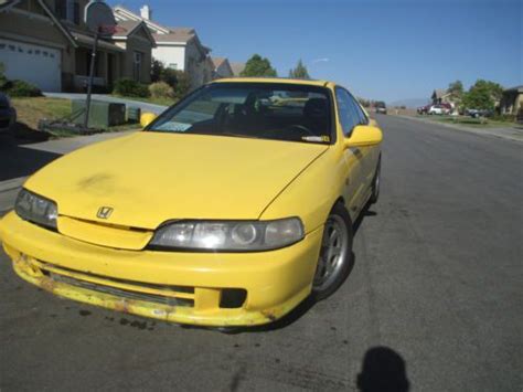 Buy used Acura Integra GSR Type R v-tec turbo yellow in Moreno Valley ...